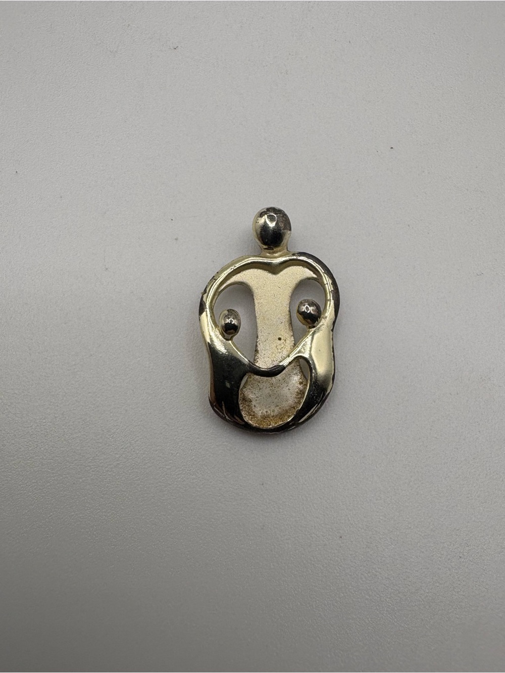 ⁠Vintage Carolyn Pollack Relios 925 Sterling Silver Family Hug Pendant Charm⁠ - Picture 9 of 11